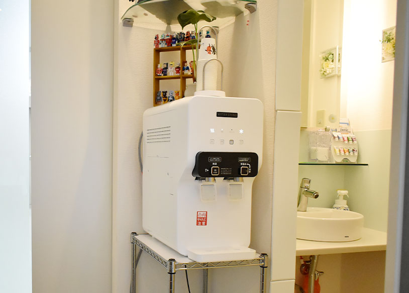 しのはら歯科医院　ウォーターサーバー