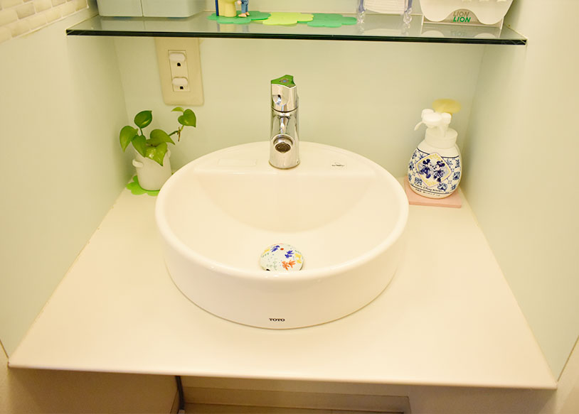 しのはら歯科医院　洗口コーナー